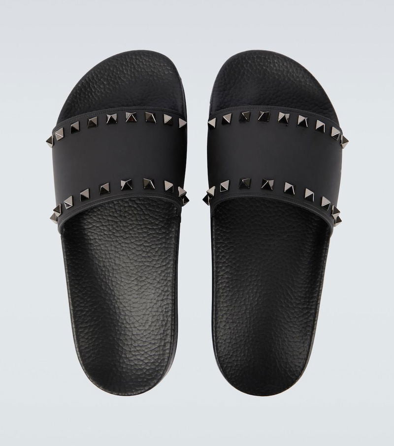 VALENTINO GARAVANI Rockstud Slides