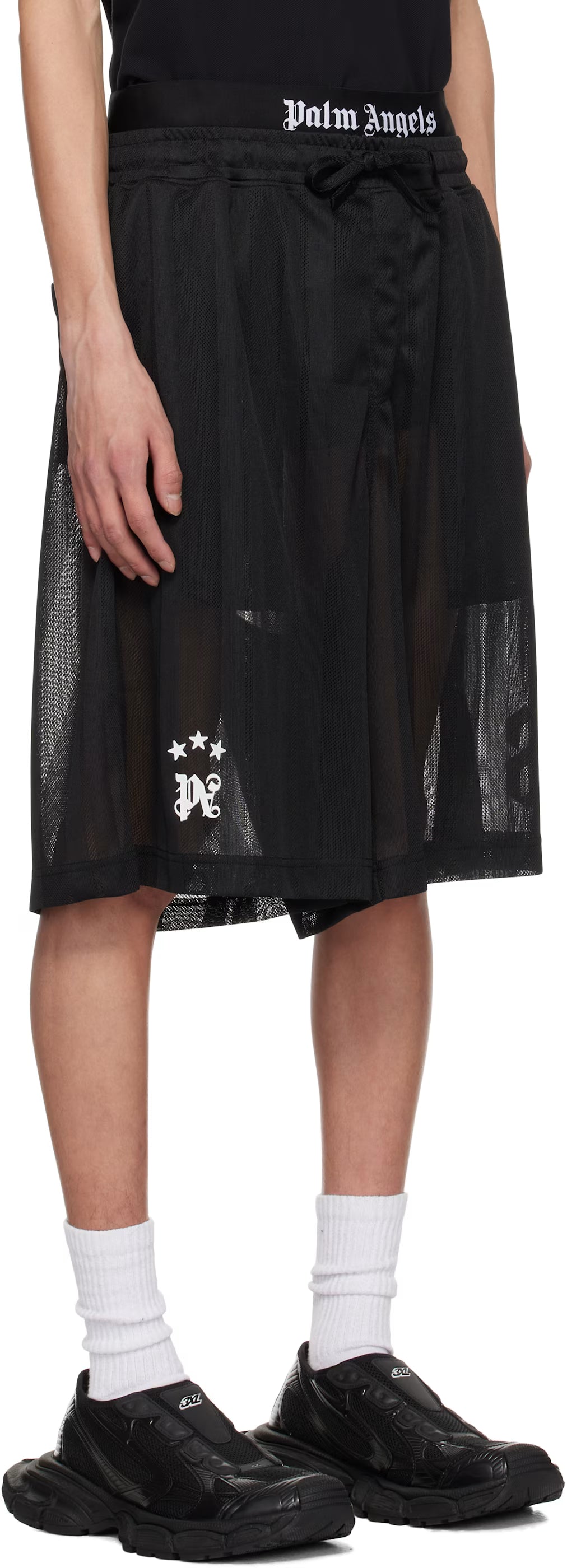 Black Palm Sport Shorts