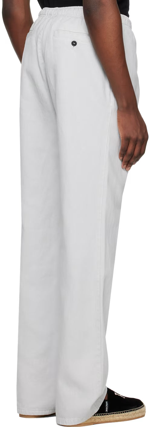 Gray Monogram Travel Sweatpants