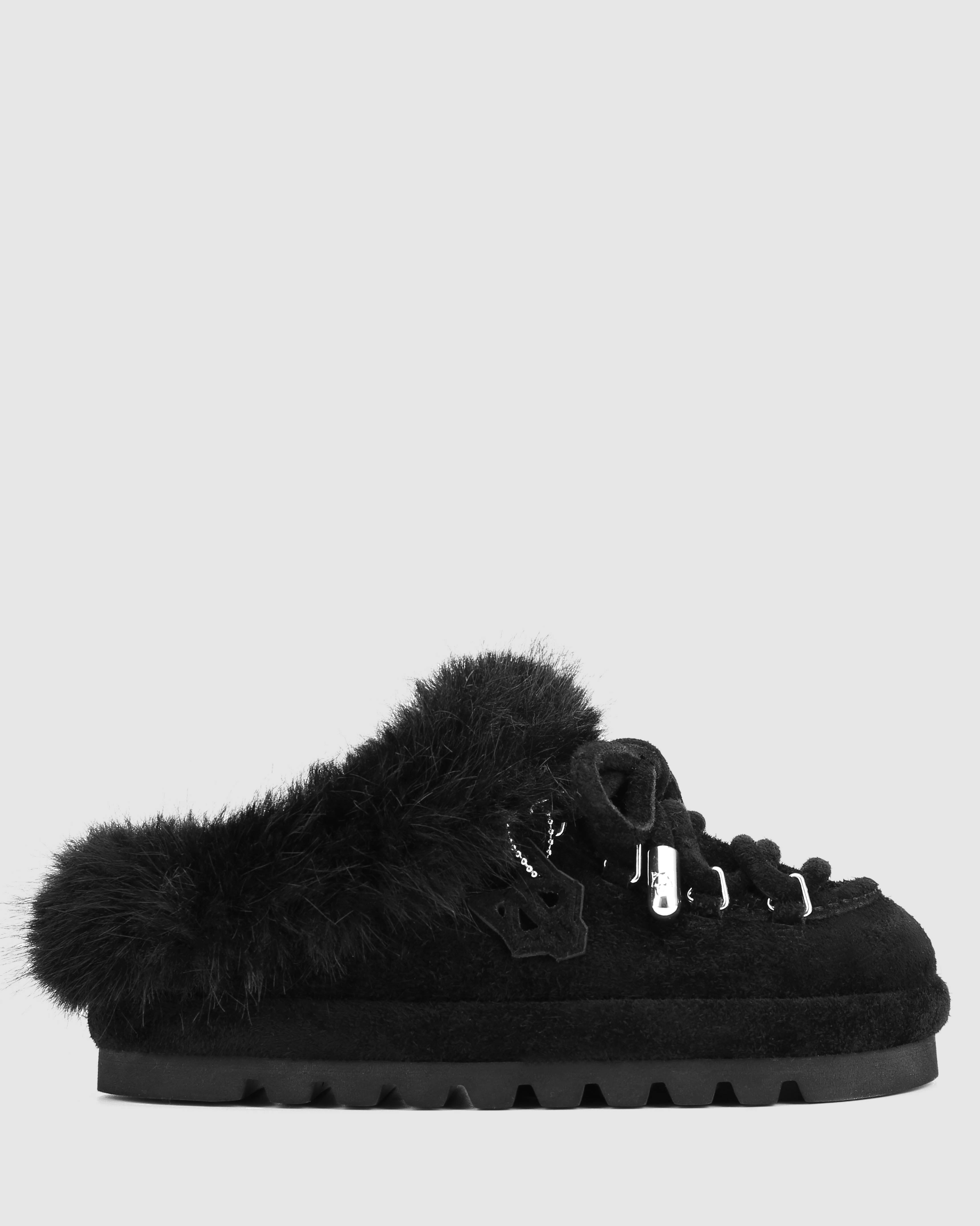 Harlow Black Suede