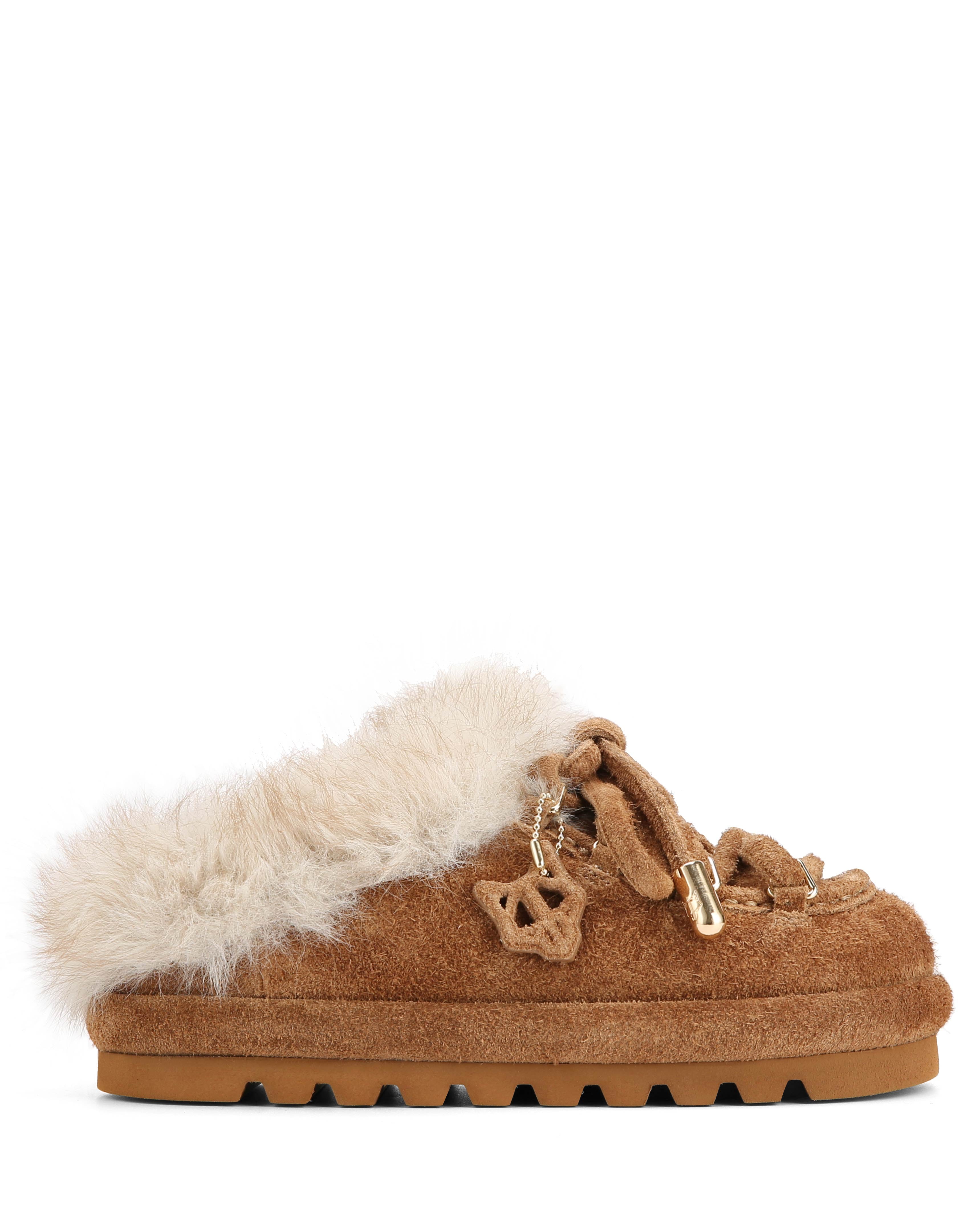 Harlow Tan Suede