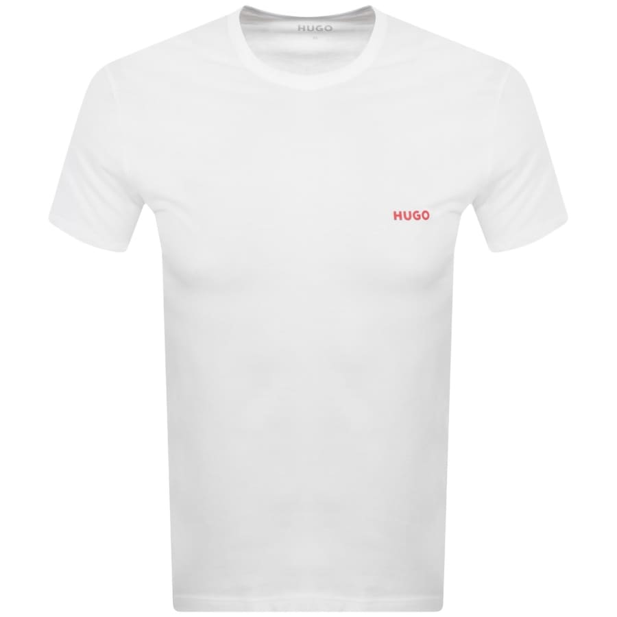 HUGO 3 Pack Crew Neck T Shirts