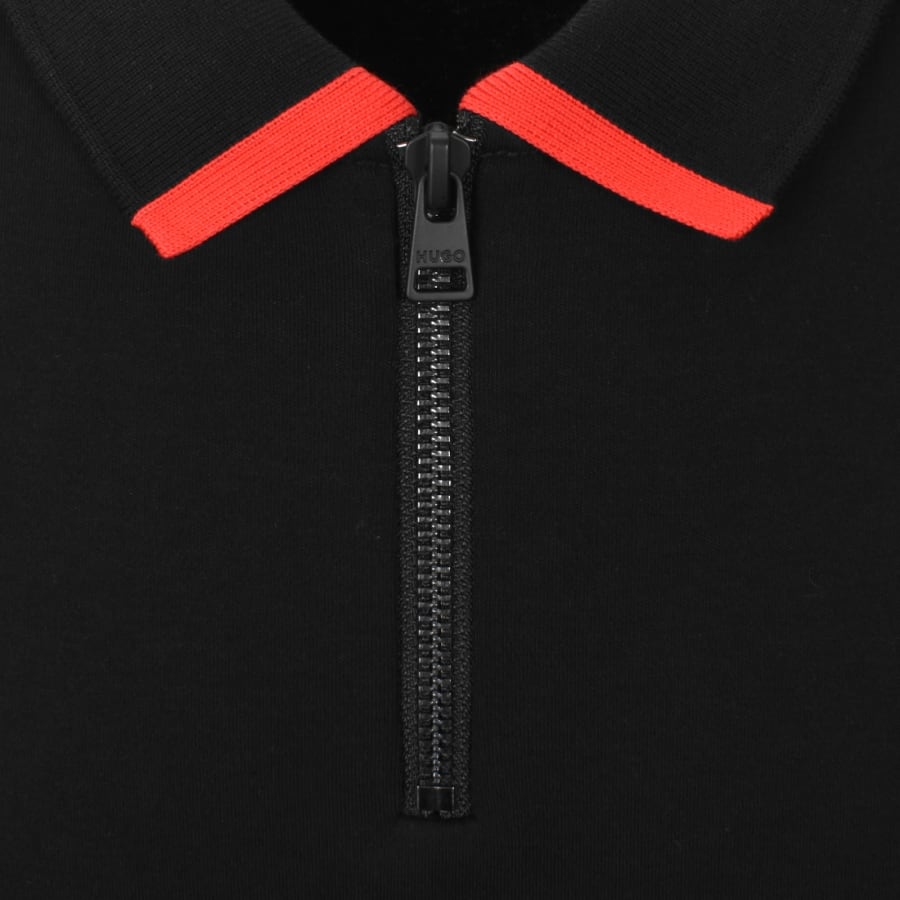 HUGO Dalomino Polo T Shirt Black