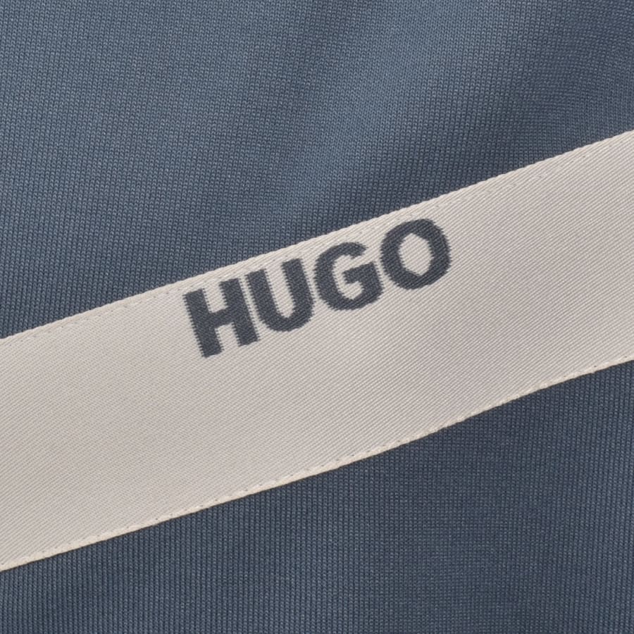 HUGO Darti Full Zip Sweatshirt Blue