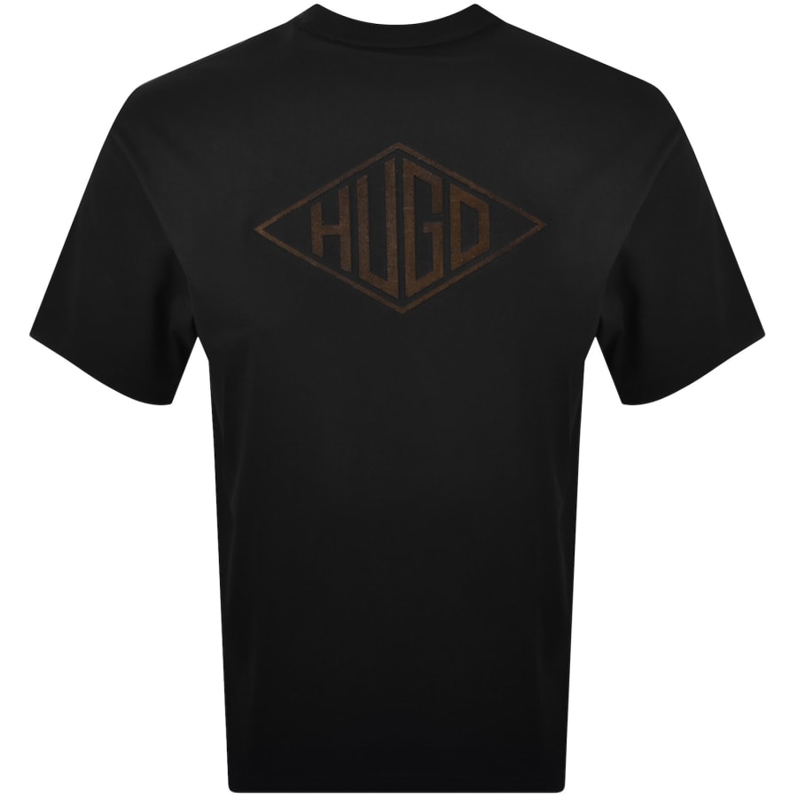 HUGO Darunu T Shirt Black