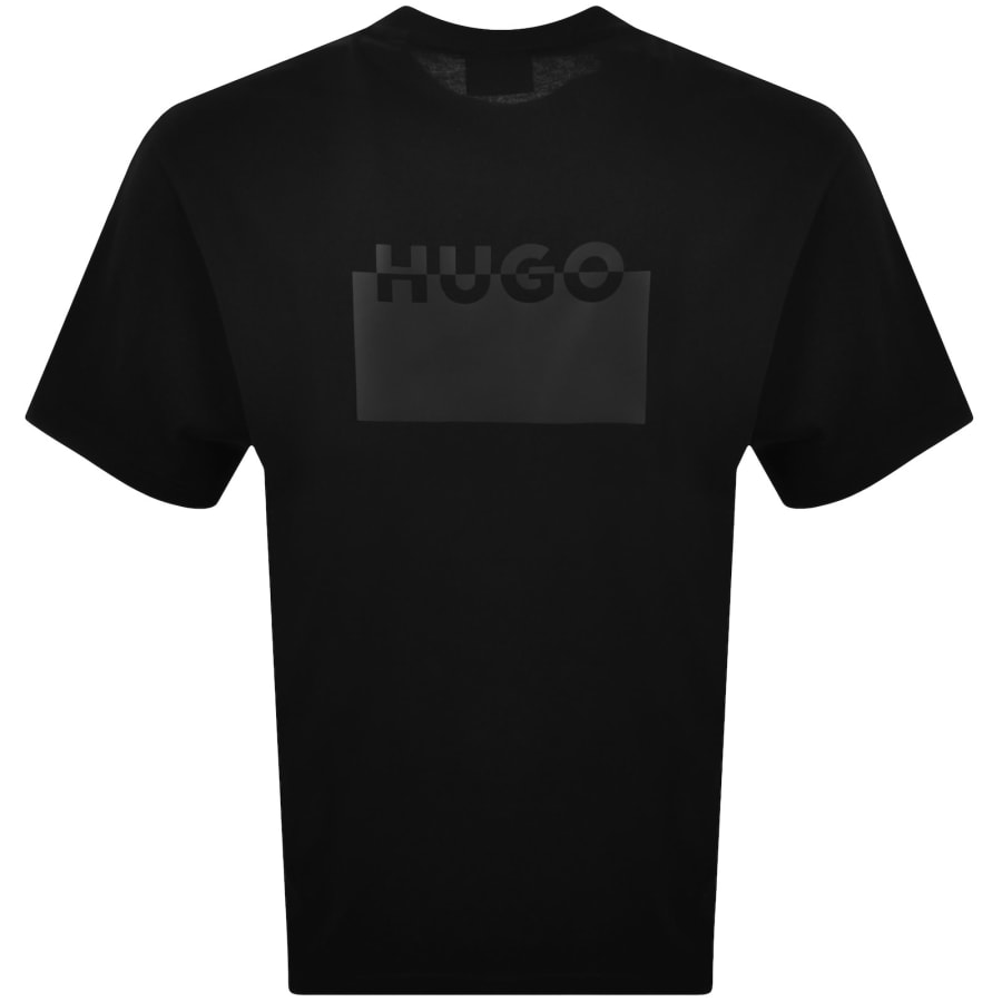 HUGO Delastee T Shirt Black