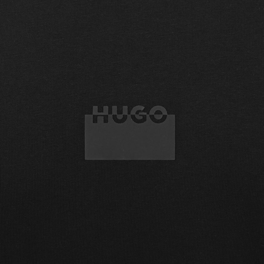 HUGO Delastee T Shirt Black