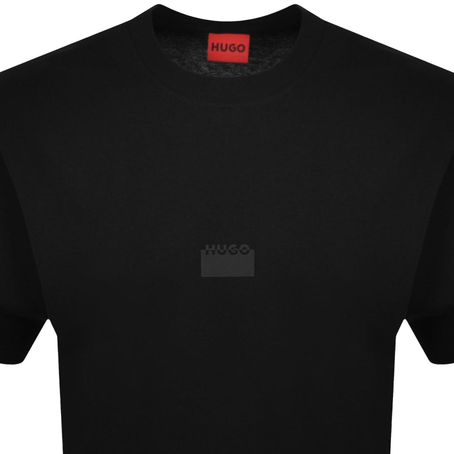HUGO Delastee T Shirt Black