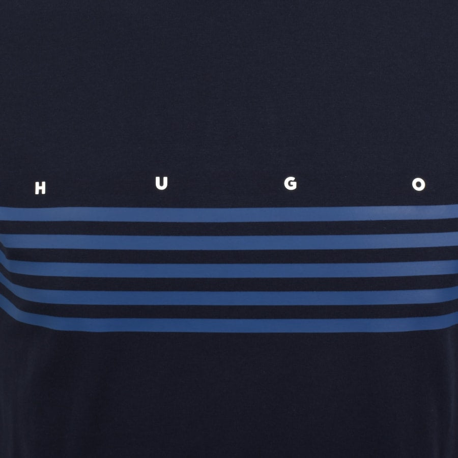 HUGO Dempsy T Shirt Navy