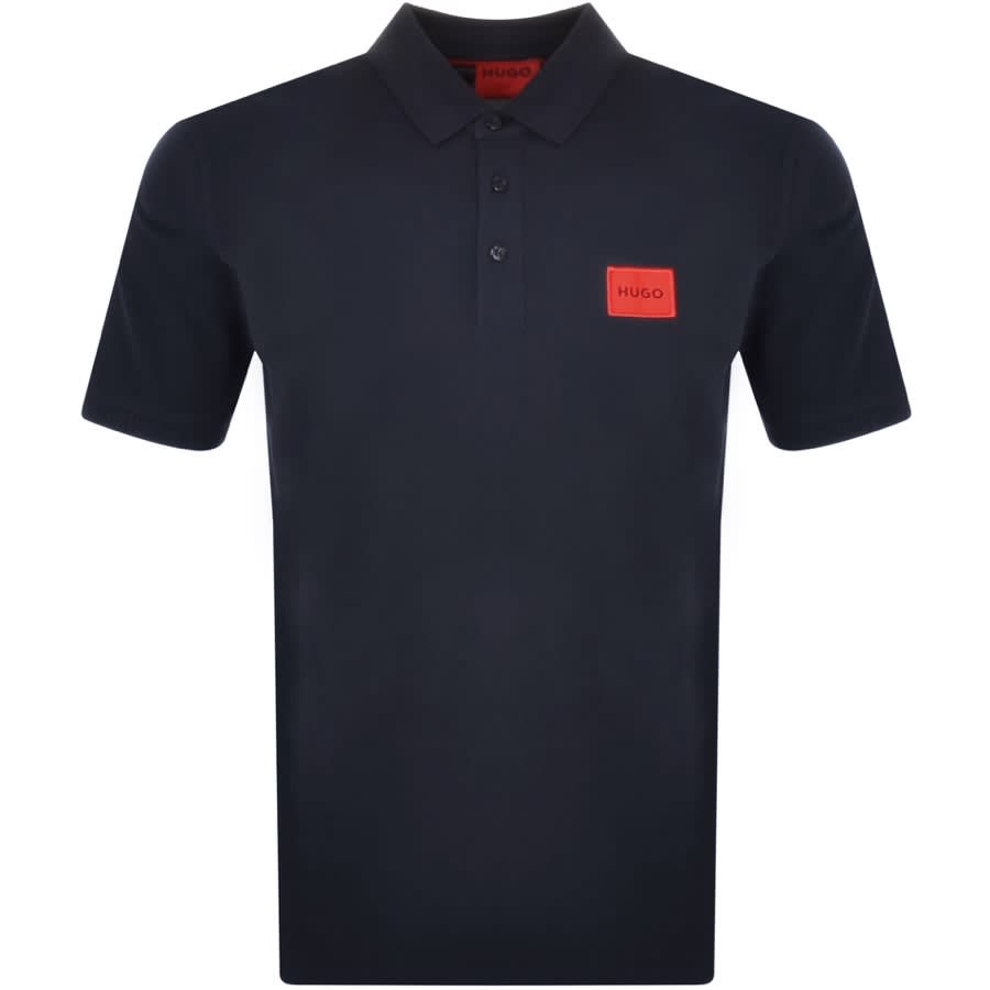 HUGO Dereso 222 Polo T Shirt Navy