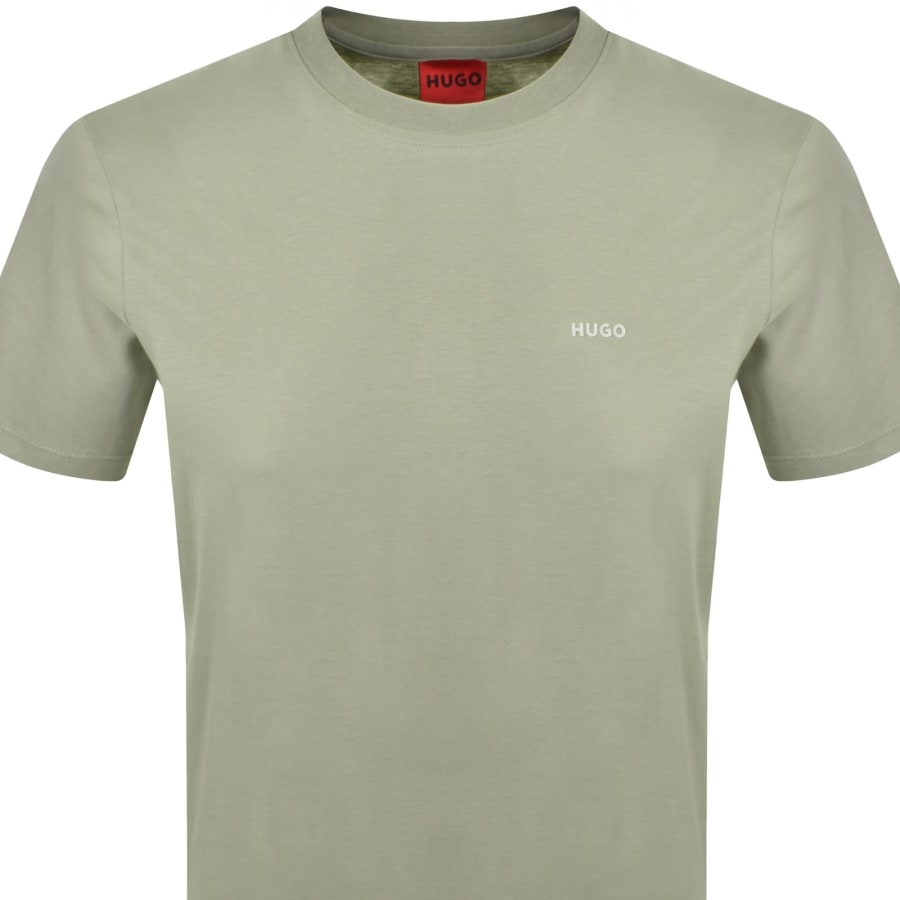 HUGO Derlyns T Shirt Green