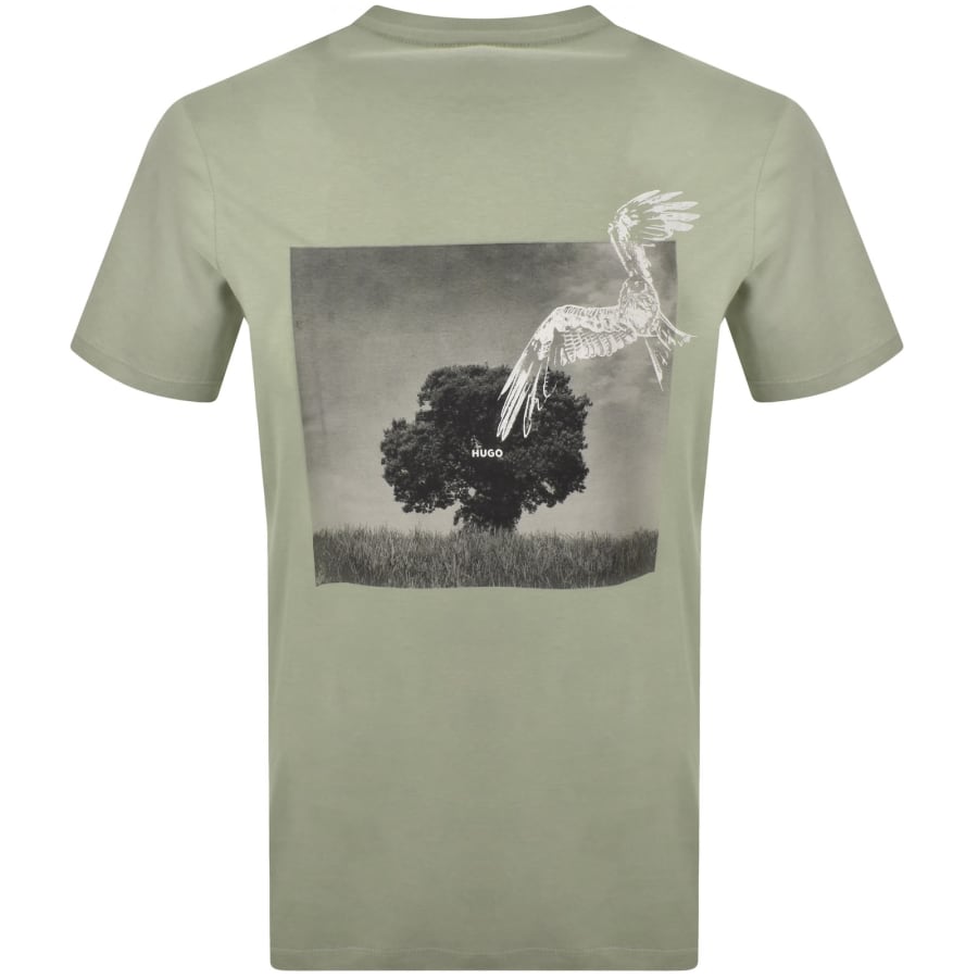 HUGO Derlyns T Shirt Green