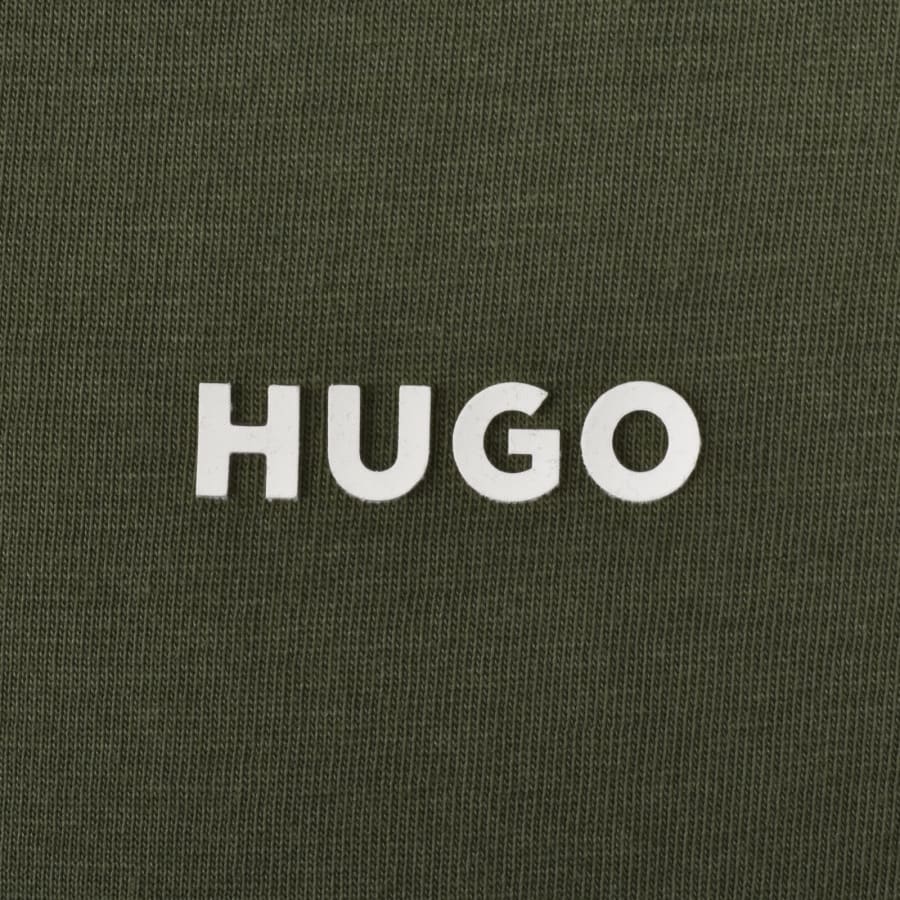 HUGO Dero222 T Shirt Green