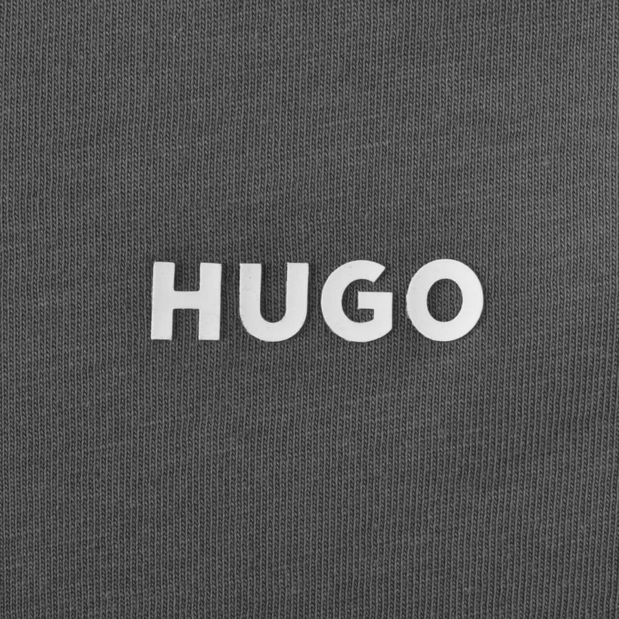 HUGO Dero222 T Shirt Grey