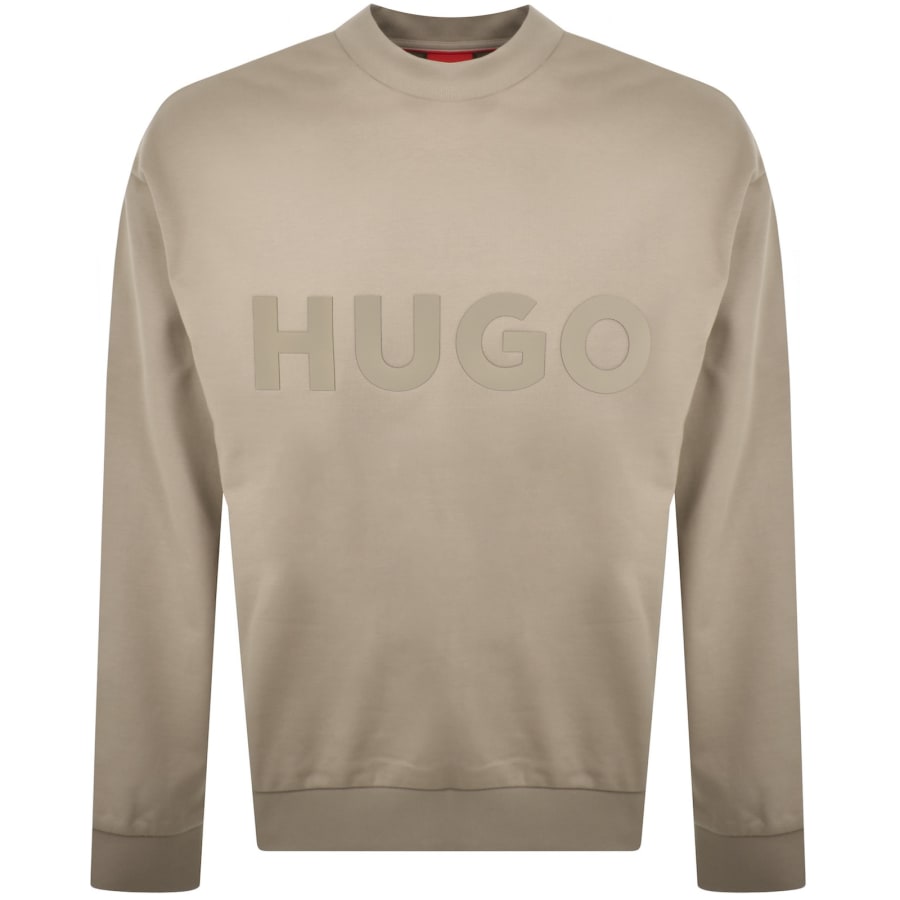 HUGO Dinex Sweatshirt Beige