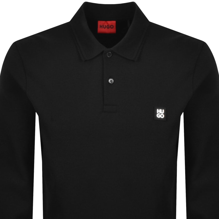 HUGO Dinote Polo T Shirt Black