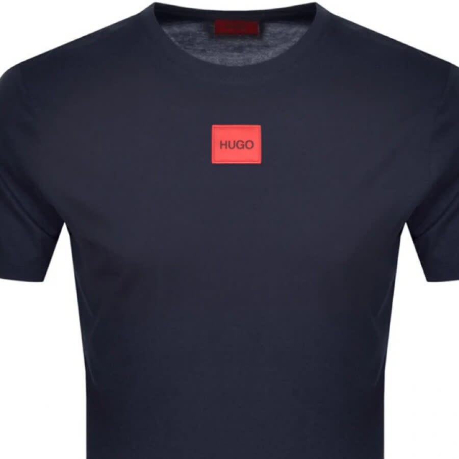 HUGO Diragolino T Shirt Navy