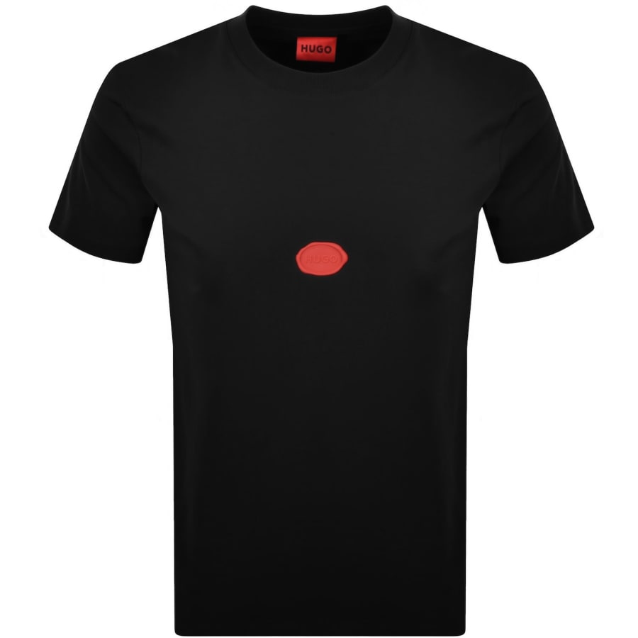 HUGO Divis T Shirt Black