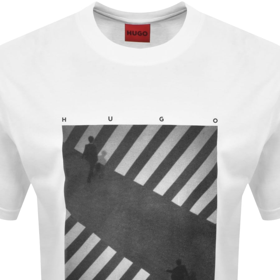 HUGO Dodger T Shirt White