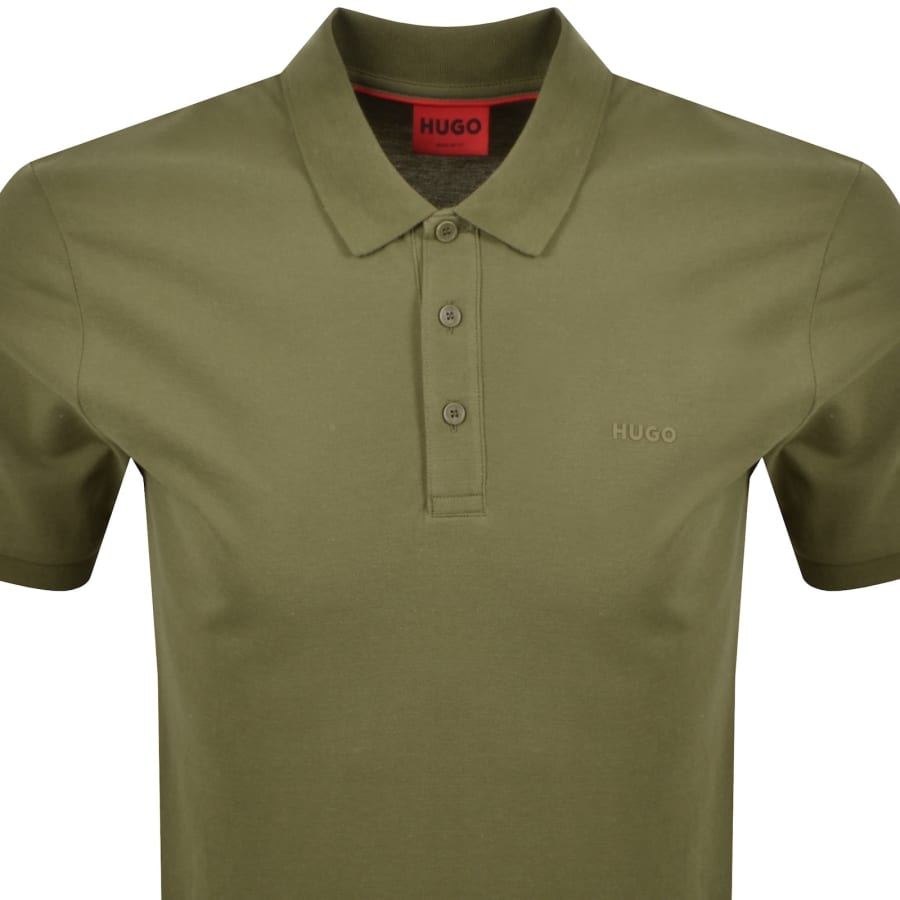 HUGO Donos 222 Polo T Shirt Green