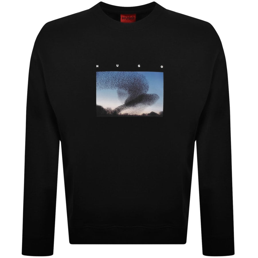 HUGO Dorizonto Relaxed Fit Sweatshirt Black