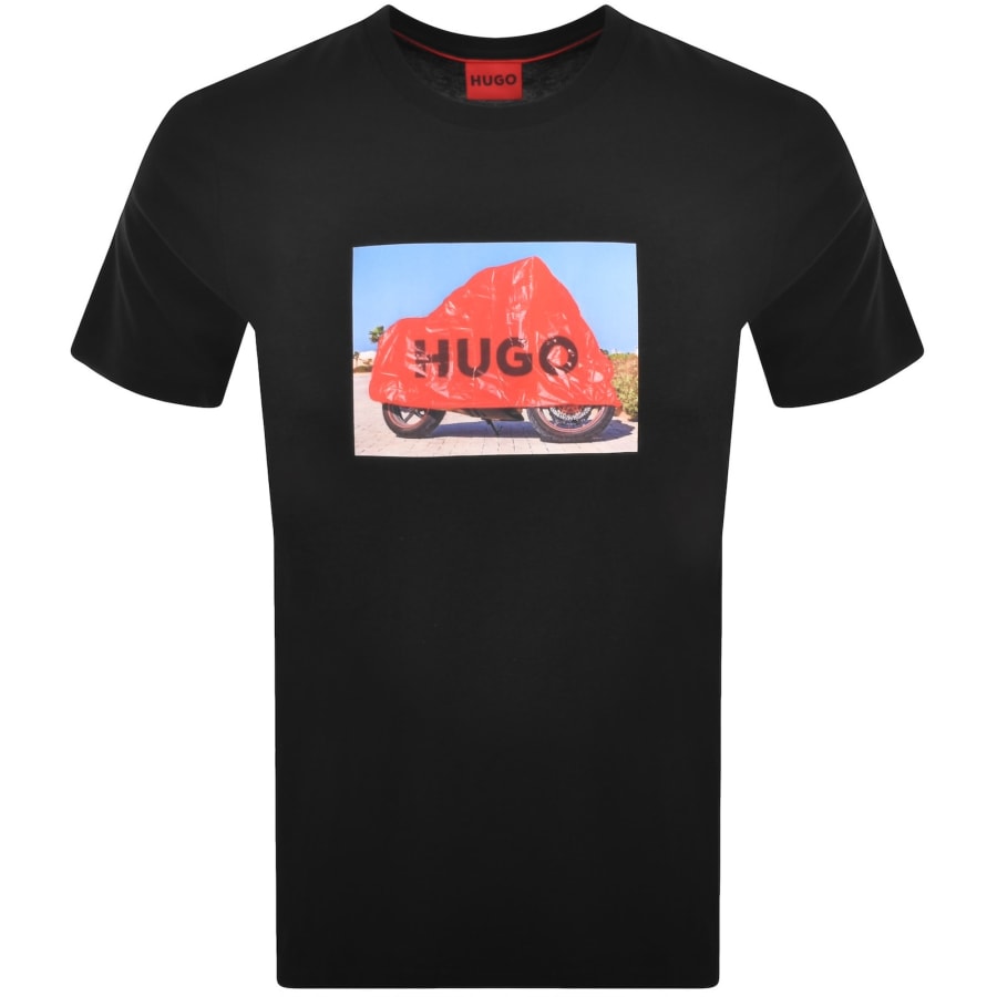 HUGO Dostino T Shirt Black