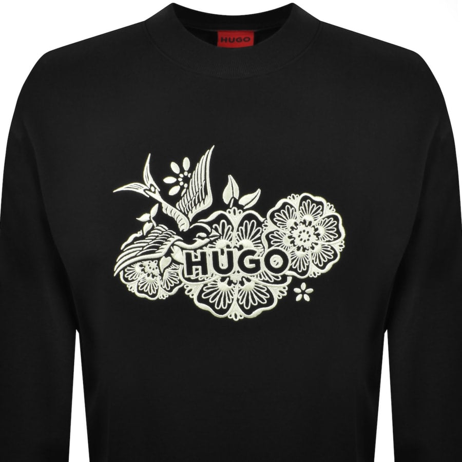 HUGO Drony Sweatshirt Black