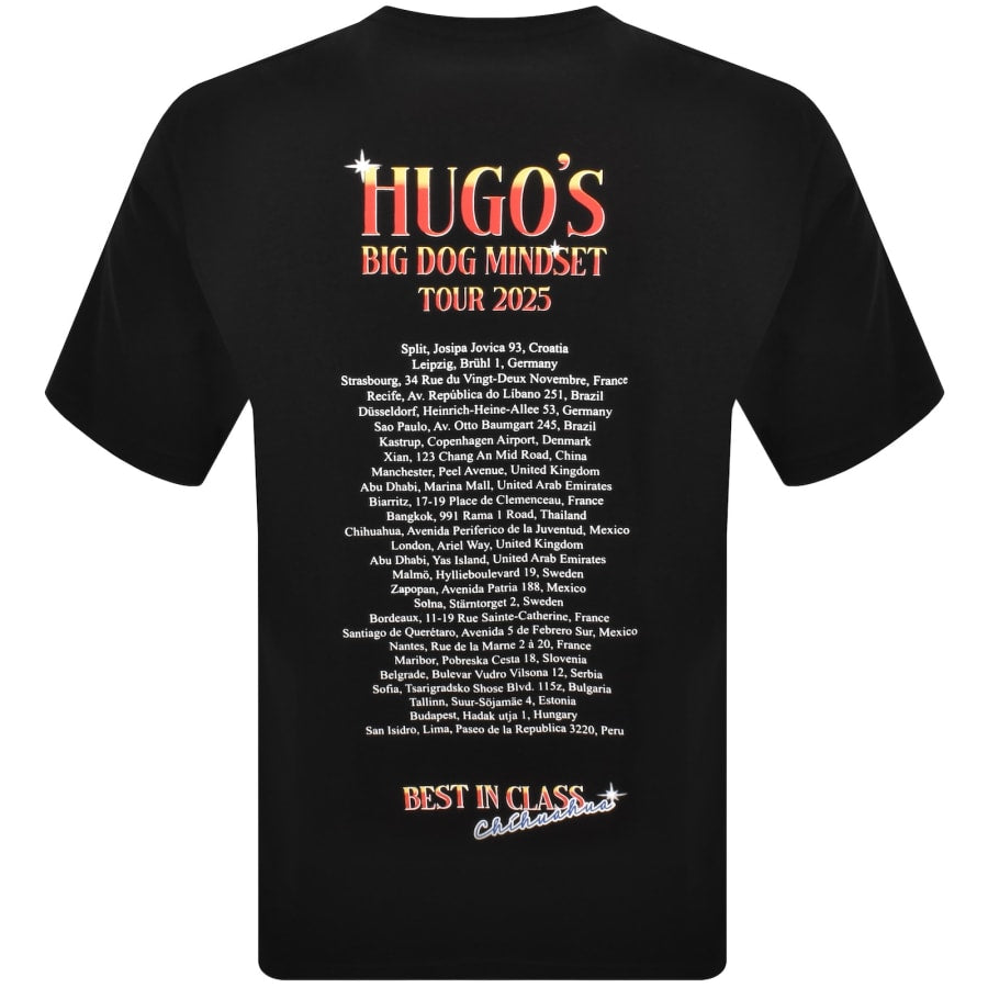 HUGO Dugie T Shirt Black