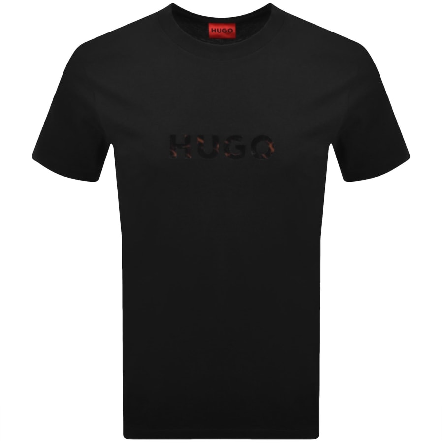 HUGO Dumeo Crew Neck T Shirt Black