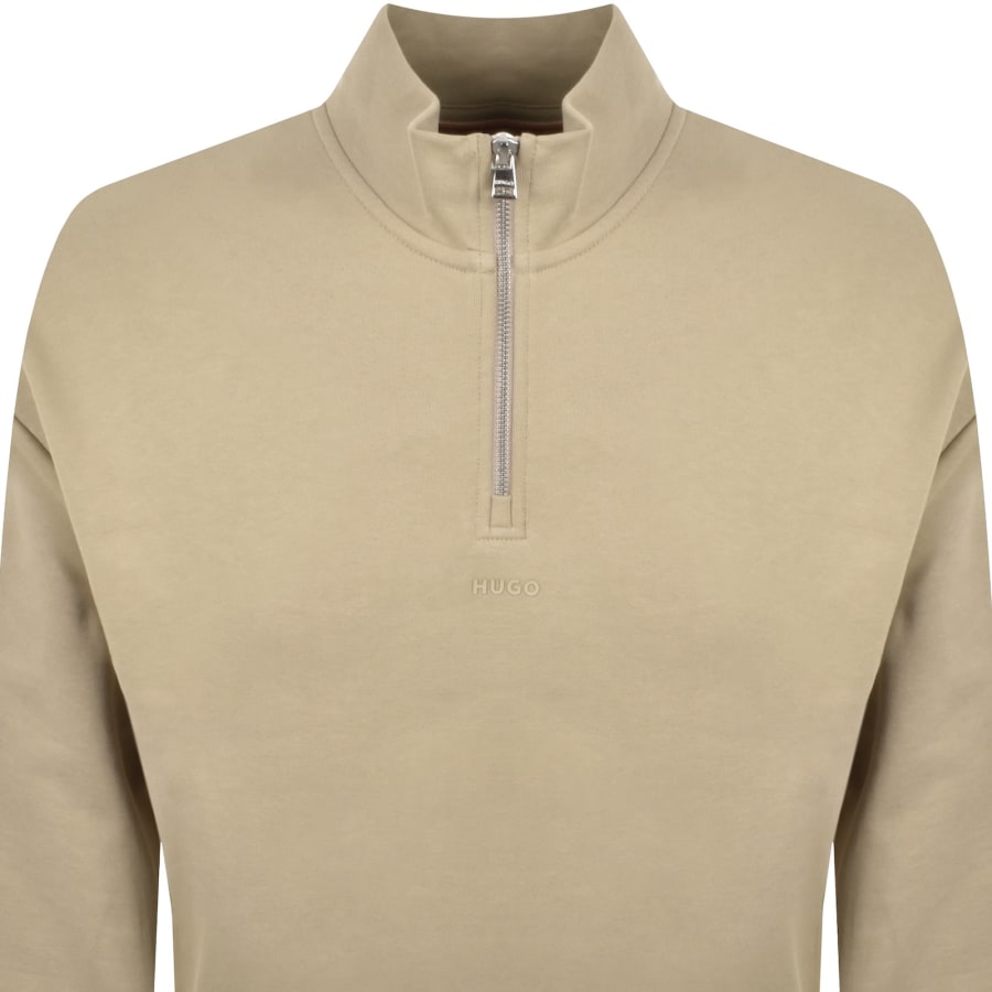 HUGO Durty244 Sweatshirt Beige