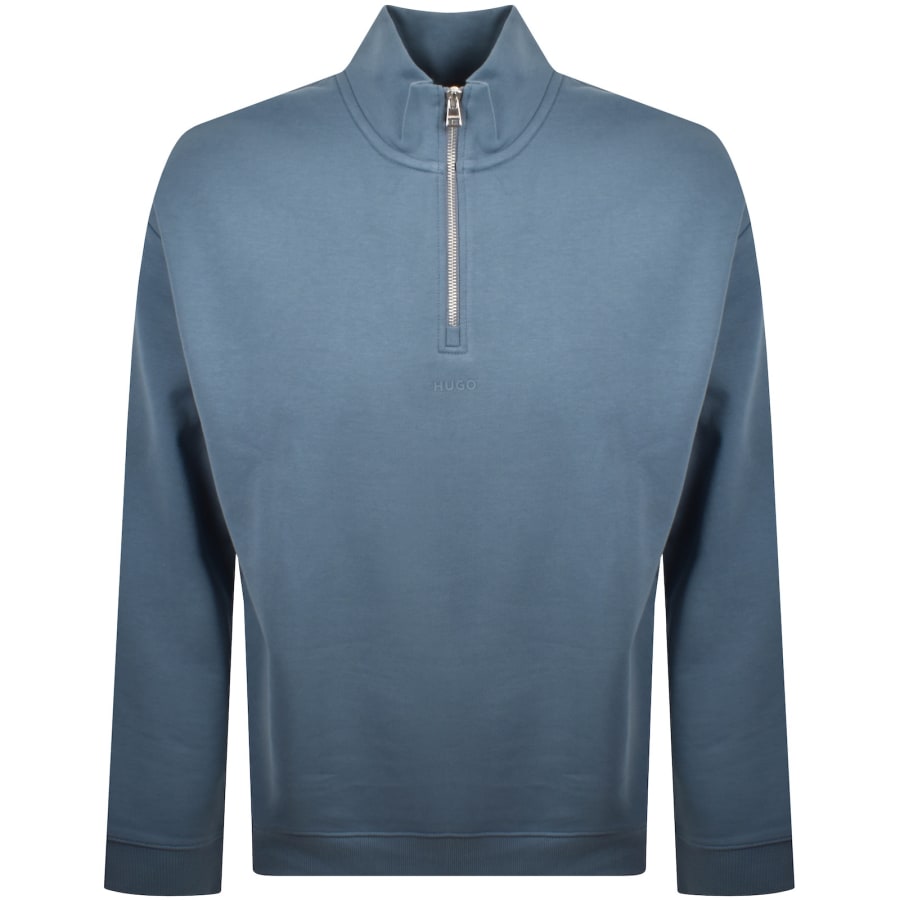 HUGO Durty244 Sweatshirt Open Blue