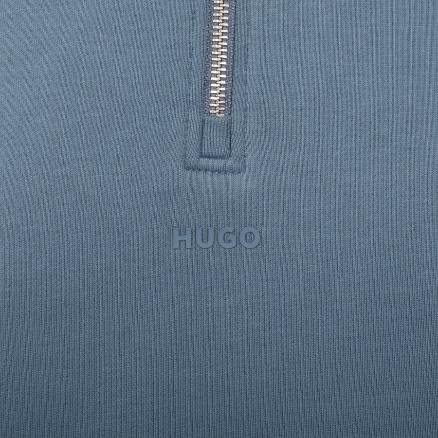 HUGO Durty244 Sweatshirt Open Blue