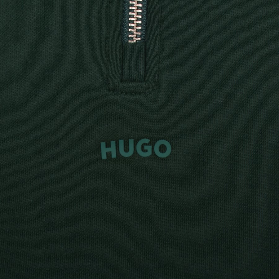 HUGO Durty244 Sweatshirt Open Green