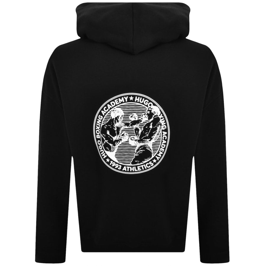 HUGO Duwrestie Hoodie Black