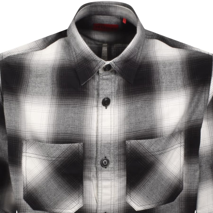 HUGO Erato Long Sleeve Shirt Black