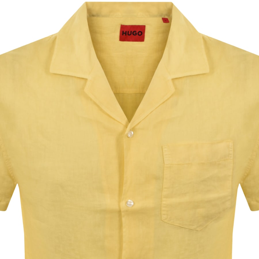 HUGO Exolino Shirt Yellow
