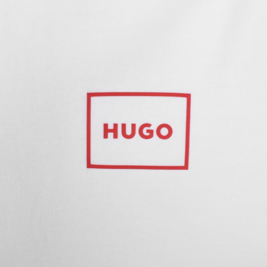 HUGO Laze T Shirt White