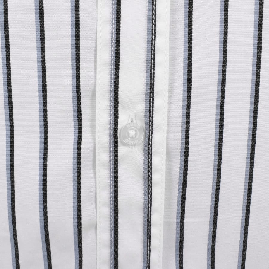 HUGO Long Sleeved Erillo Shirt White