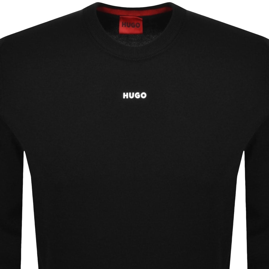 HUGO San Cassius Knit Jumper Black