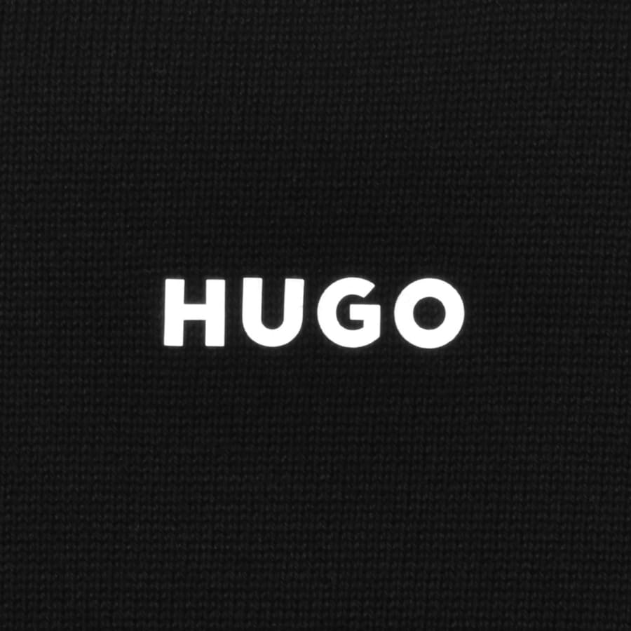 HUGO San Cassius Knit Jumper Black