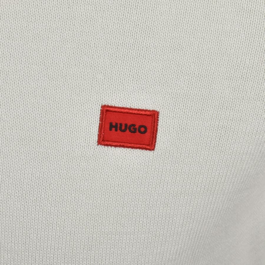 HUGO San Cassius Knit Jumper Cream