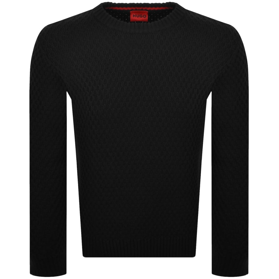 HUGO Syer Jumper Black