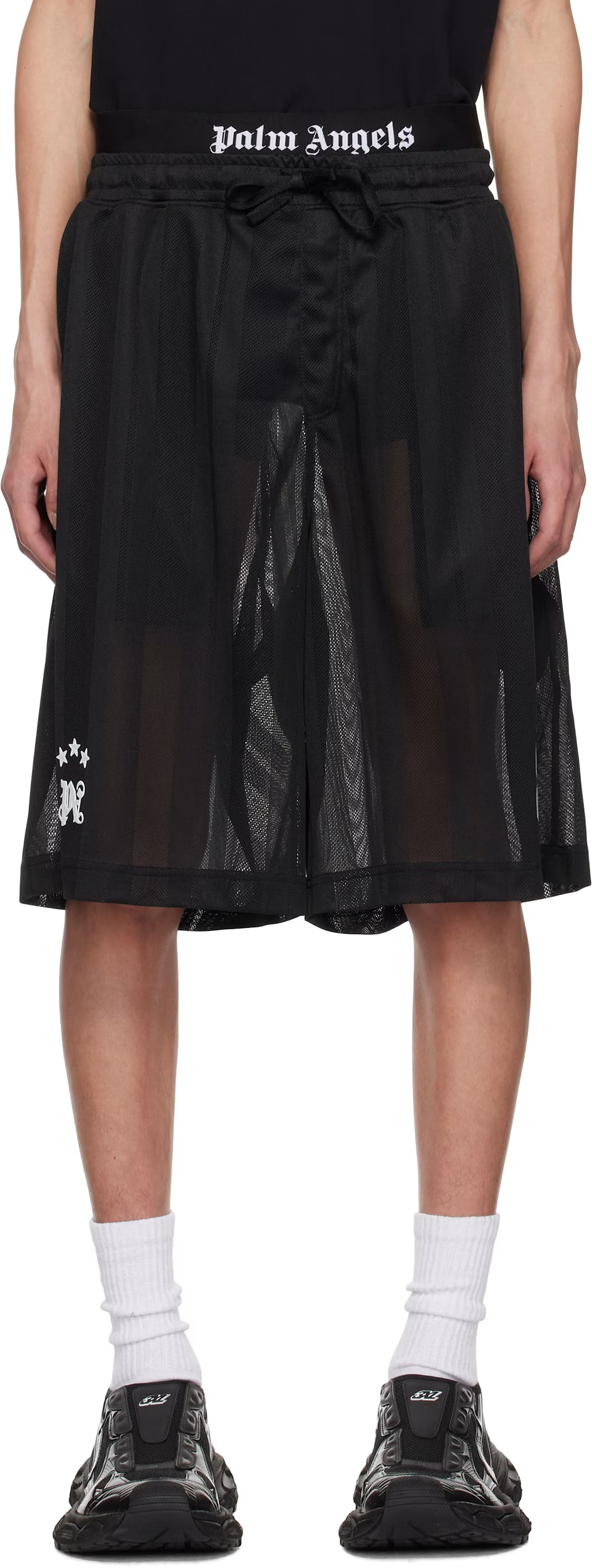 Black Palm Sport Shorts