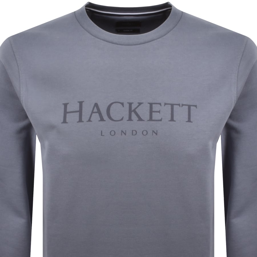 Hackett Heritage Crew Neck Sweatshirt Blue