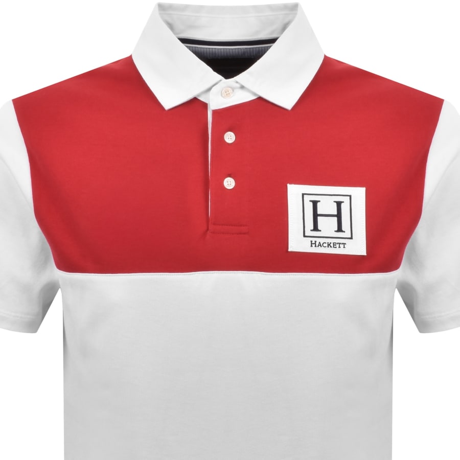 Hackett Heritage Polo T Shirt Red