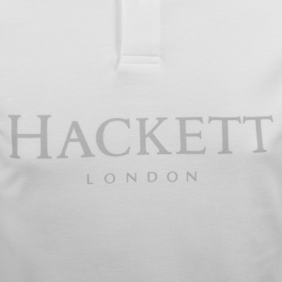 Hackett Heritage Polo T Shirt White