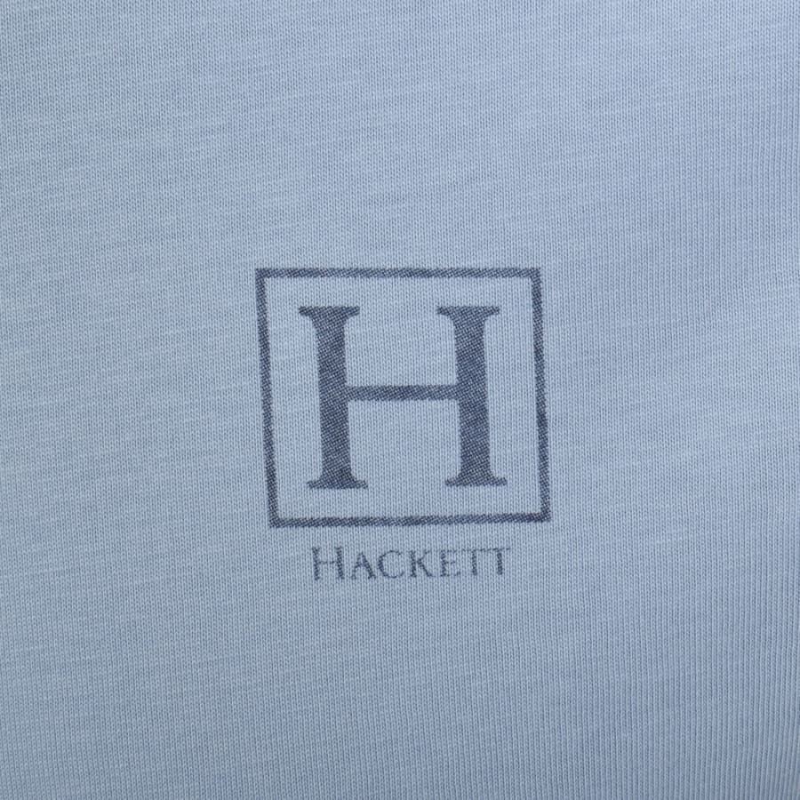 Hackett Small Logo T Shirt Summer Blue