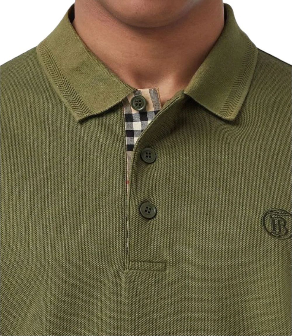 Burberry Burberry Monogram Polo Tee - Size: M T-Shirts | Shop From The Mirage