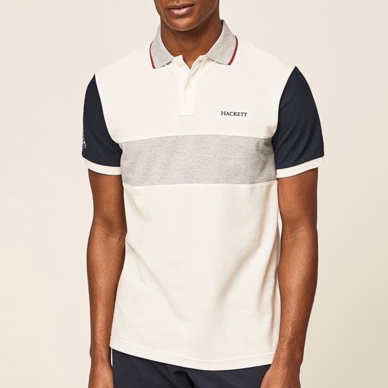 Hackett London Hackett London Polo T-shirt - Size: XS T-Shirts | Shop From The Mirage