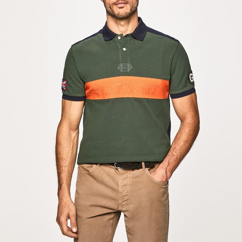 Hackett London Hackett London Polo T-shirt - Size: XS T-Shirts | Shop From The Mirage